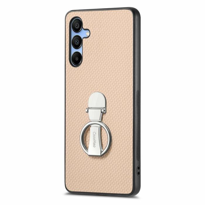 CASENEO - CASENEO C1-19 Samsung Galaxy A16 Fodral Äkta läder - Aprikos