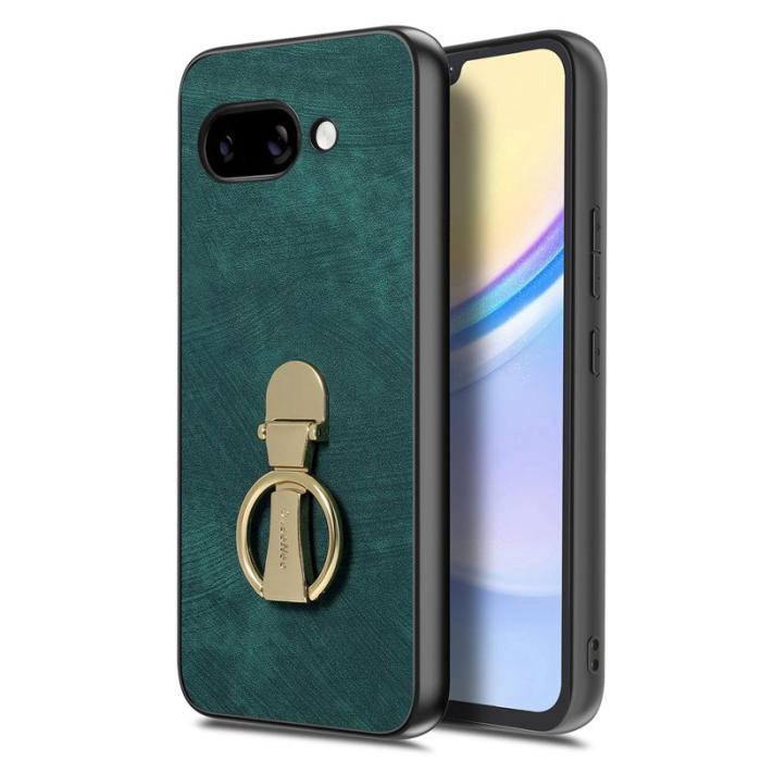 CASENEO - CASENEO D22 Fodral för Google Pixel 9a - Äkta läder - Grön