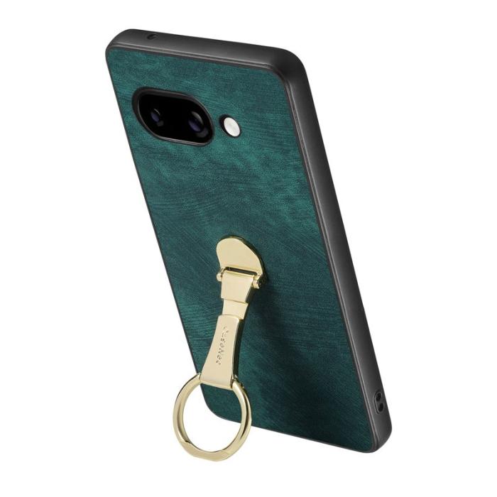 CASENEO - CASENEO D22 Fodral för Google Pixel 9a - Äkta läder - Grön