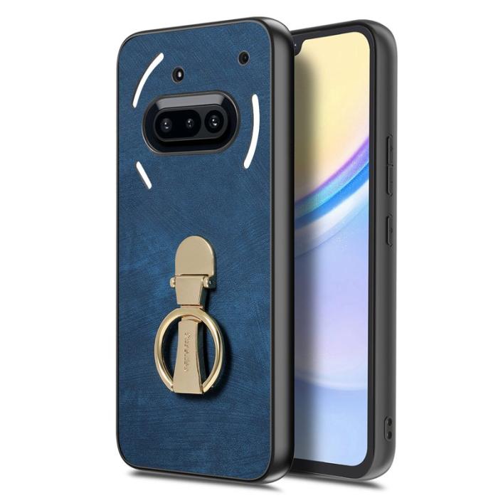 CASENEO - CASENEO D22 Fodral för Nothing Phone (3a) Äkta läder - Blå