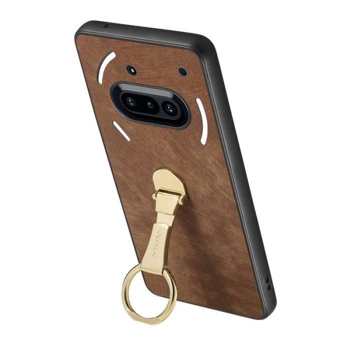CASENEO - CASENEO D22 Fodral för Nothing Phone (3a) Äkta läder - Brun