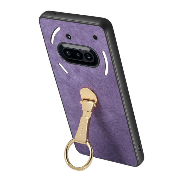 CASENEO - CASENEO D22 Fodral för Nothing Phone (3a) Äkta läder - Lila