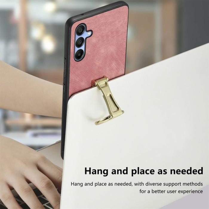 CASENEO - CASENEO D22 Fodral för Samsung Galaxy A16 4G/5G - Äkta läder - Blå