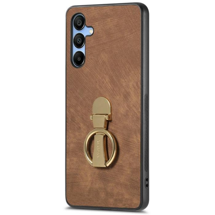 CASENEO - CASENEO D22 Fodral för Samsung Galaxy A16 4G/5G - Äkta läder - Brun
