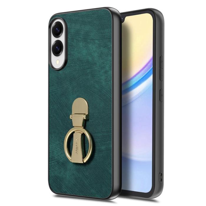 CASENEO - CASENEO D22 Fodral för Samsung Galaxy S25 Edge - Äkta läder - Grön