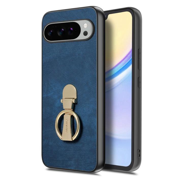 CASENEO - CASENEO Fodral för Google Pixel 10 Pro XL - Äkta läder - Blå