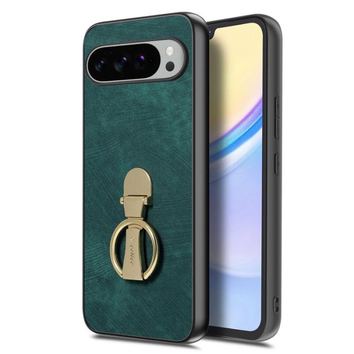 CASENEO - CASENEO Fodral för Google Pixel 10 Pro XL - Äkta läder - Grön