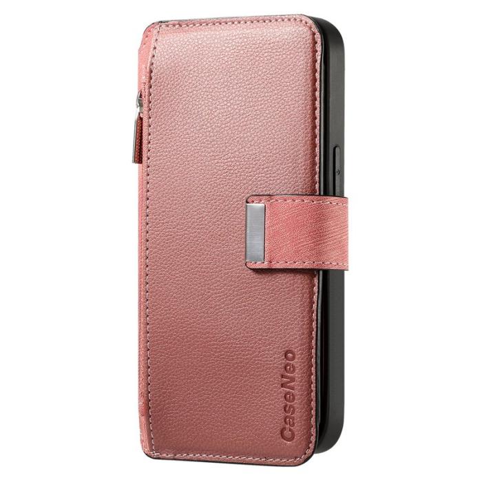 CASENEO - CASENEO Fodral för Nothing Phone (3a) Äkta läder - Pink