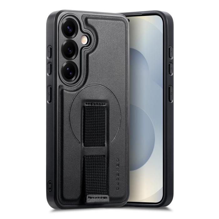 CASENEO - CASENEO Fodral för Samsung Galaxy S24+/S25+ - PU Läder - Svart