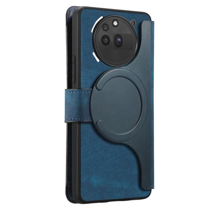 CASENEO - CASENEO For Nothing Phone (3a) Pro Fodral Äkta läder - Mörkblå