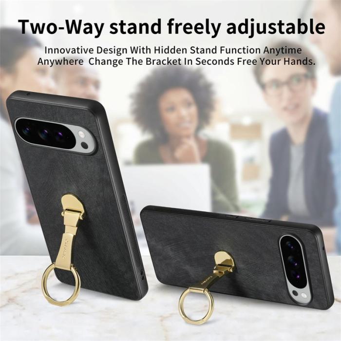 CASENEO - CASENEO Google Pixel 10 Pro XL Fodral Äkta läder - Svart