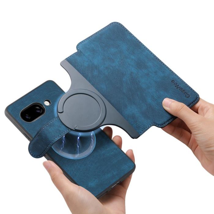 CASENEO - CASENEO Google Pixel 9a Plånboksfodral Konstläder - Blå