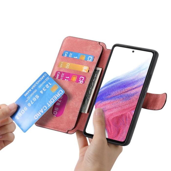 CASENEO - CASENEO Google Pixel 9a Fodral Äkta läder - Pink