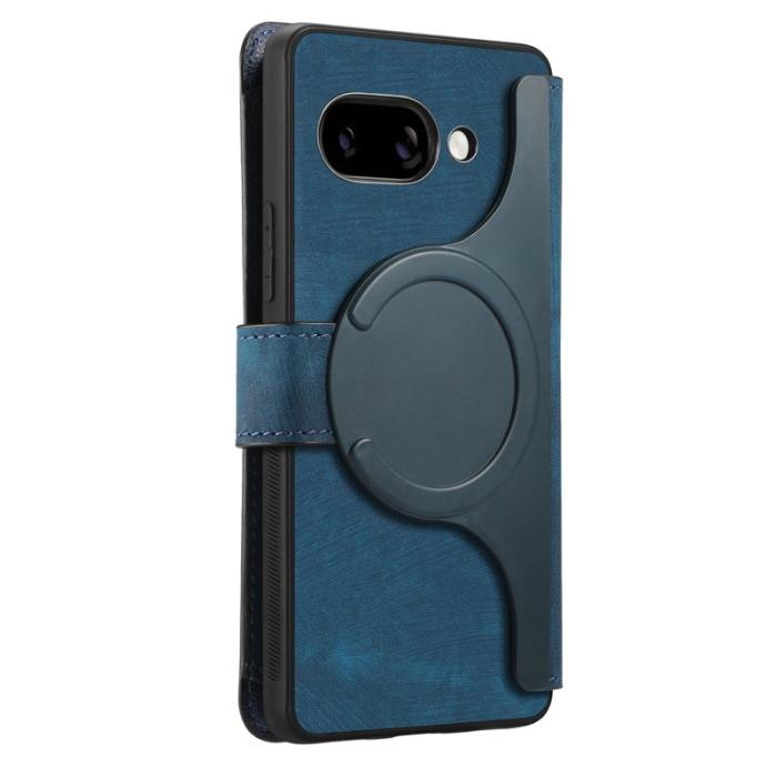 CASENEO - CASENEO Google Pixel 9a Fodral MW-02 Äkta läder - Mörkblå