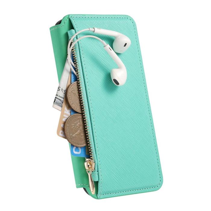 CASENEO - CASENEO iPhone 16e Fodral Äkta läder - Grön