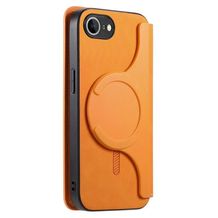 CASENEO - CASENEO iPhone 16e Fodral Äkta läder - Gult