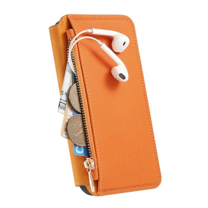 CASENEO - CASENEO iPhone 16e Fodral Äkta läder - Gult