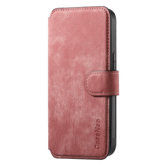 CASENEO - CASENEO iPhone 16e Fodral Äkta läder - Pink