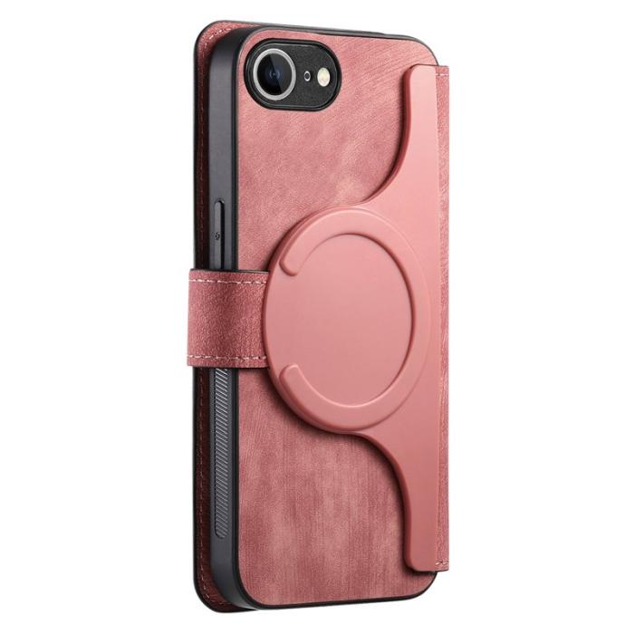 CASENEO - CASENEO iPhone 16e Fodral Äkta läder - Pink