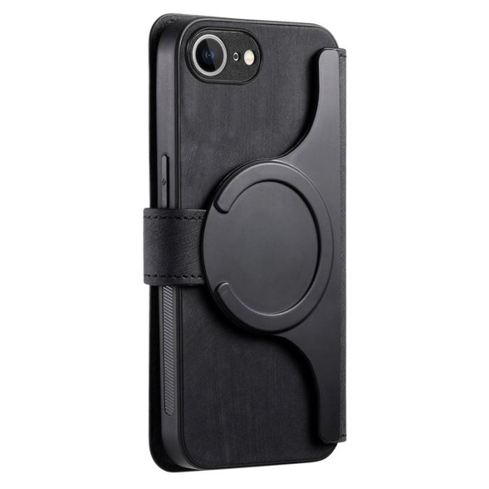 CASENEO - CASENEO iPhone 16e Fodral Äkta läder - Svart