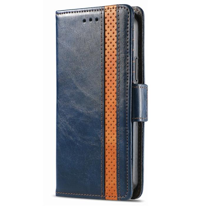 CASENEO - CASENEO iPhone 17 Pro Mobilskal KonstLäder - Blå