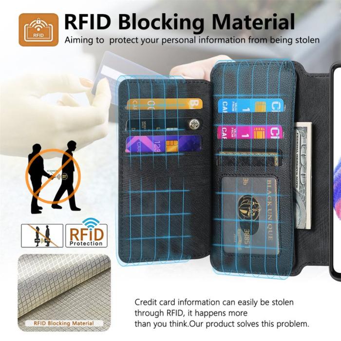 CASENEO - CASENEO MW-02 för Xiaomi 14 Fodral Äkta läder - Svart