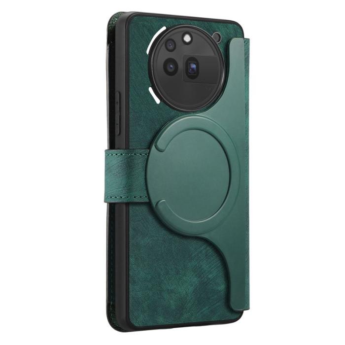 CASENEO - CASENEO MW-02 Fodral för Nothing Phone (3a) - Äkta läder - Grön