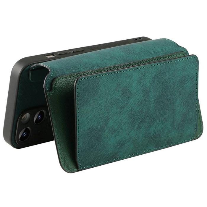 CASENEO - CASENEO MW-02 Fodral för Samsung Galaxy A16 5G - Äkta läder - Grön