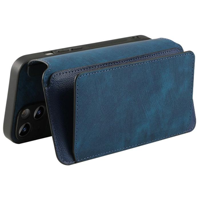 CASENEO - CASENEO MW-02 Fodral för Samsung Galaxy A16 5G - Äkta läder - Mörkblå