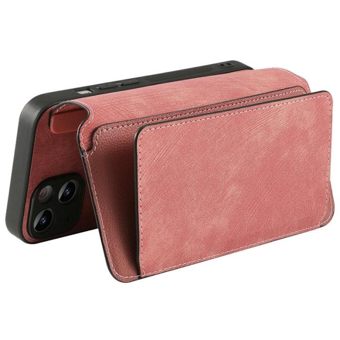 CASENEO - CASENEO MW-02 Fodral för Samsung Galaxy A16 5G - Äkta läder - Rosa