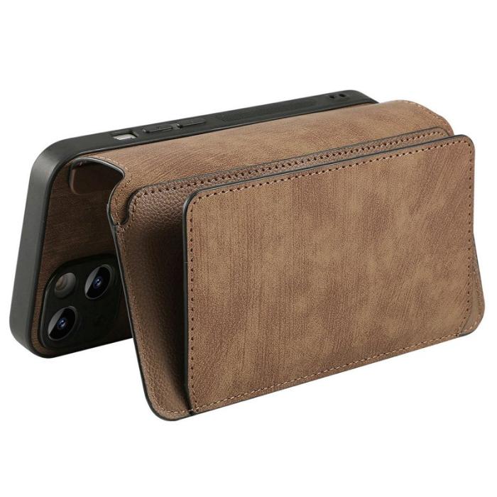 CASENEO - CASENEO MW-02 Samsung Galaxy A06 4G Fodral Äkta läder - Brun