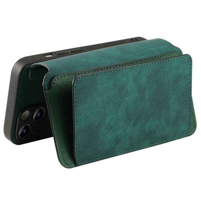 CASENEO - CASENEO MW-02 Samsung Galaxy A06 Fodral Äkta läder - Grön