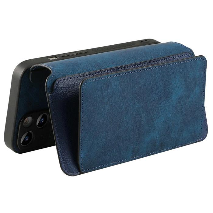 CASENEO - CASENEO MW-02 Samsung Galaxy A06 Fodral Äkta läder - Mörkblå
