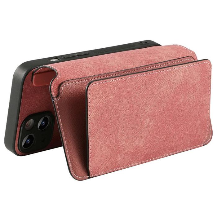 CASENEO - CASENEO MW-02 Samsung Galaxy A06 Fodral Äkta läder - Pink