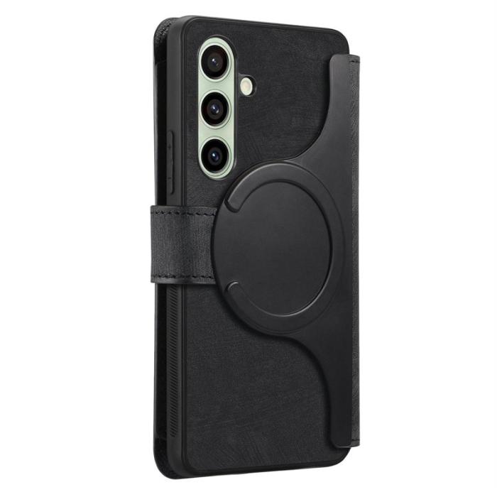 CASENEO - CASENEO MW-02 Samsung Galaxy S25+ Skal Äkta läder - Svart