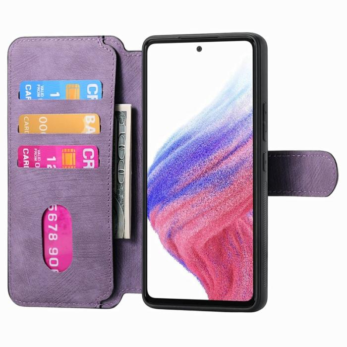 CASENEO - CASENEO MW-03 Fodral för Samsung Galaxy A16 4G/5G - Läder - Lila