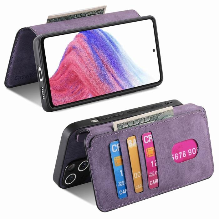 CASENEO - CASENEO MW-03 Fodral för Samsung Galaxy A16 4G/5G - Läder - Lila