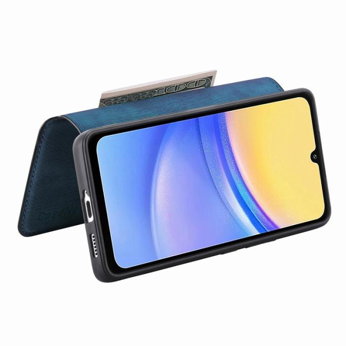 CASENEO - CASENEO MW-03 Plånboksfodral för Samsung Galaxy A54 5G Konstläder+TPU - Blå
