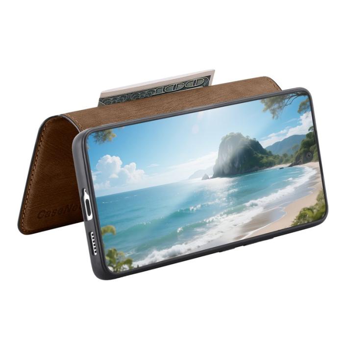 CASENEO - CASENEO MW-03 Fodral för Xiaomi 15T Pro Äkta läder - Brun