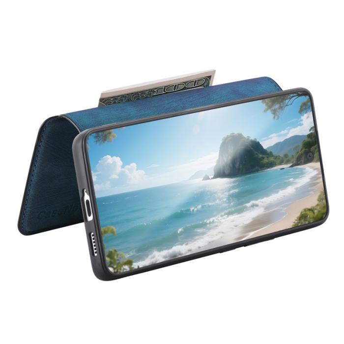 CASENEO - CASENEO MW-03 Fodral för Xiaomi 15T Pro Äkta läder - Mörkblå