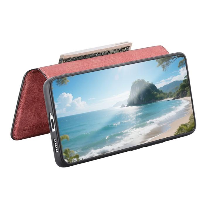 CASENEO - CASENEO MW-03 Fodral för Xiaomi 15T Pro - Äkta läder - Rosa