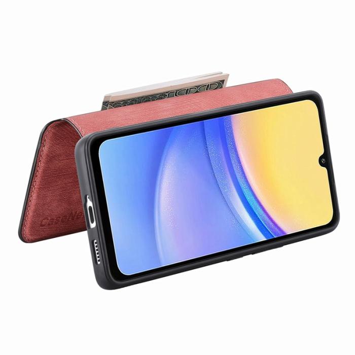 CASENEO - CASENEO MW-03 Samsung Galaxy A54 5G Plånboksfodral Konstläder - Rosa