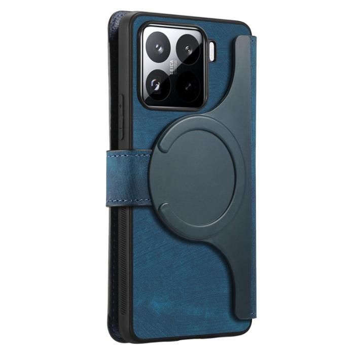 CASENEO - CASENEO MW-03 Xiaomi 15 Pro Fodral Äkta läder - Blå