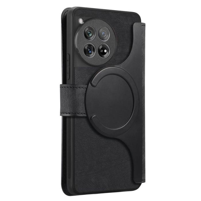 CASENEO - CASENEO OnePlus 13 Fodral Magnetiskt Äkta Läder - Svart