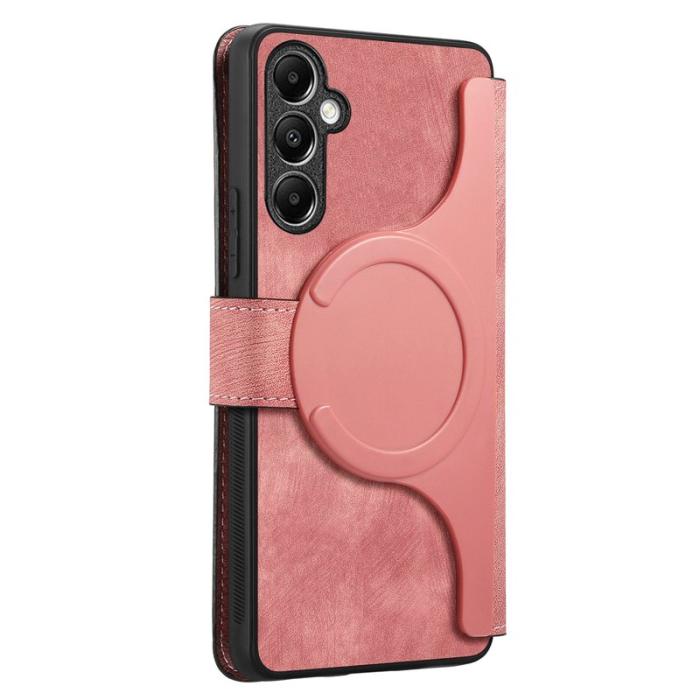 CASENEO - CASENEO Samsung Galaxy A14 5G Fodral Äkta läder - Pink