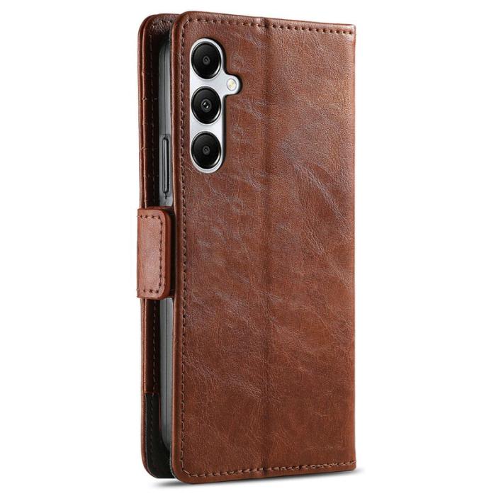 CASENEO - CASENEO Samsung Galaxy A35 5G Mobilskal KonstLäder - Brun