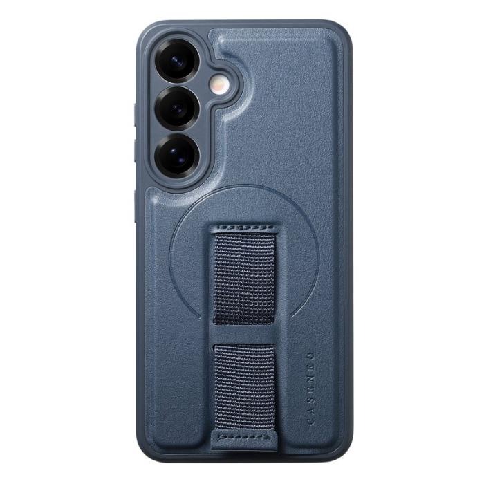 CASENEO - CASENEO Samsung Galaxy S24/S25 Fodral PU Läder - Blå