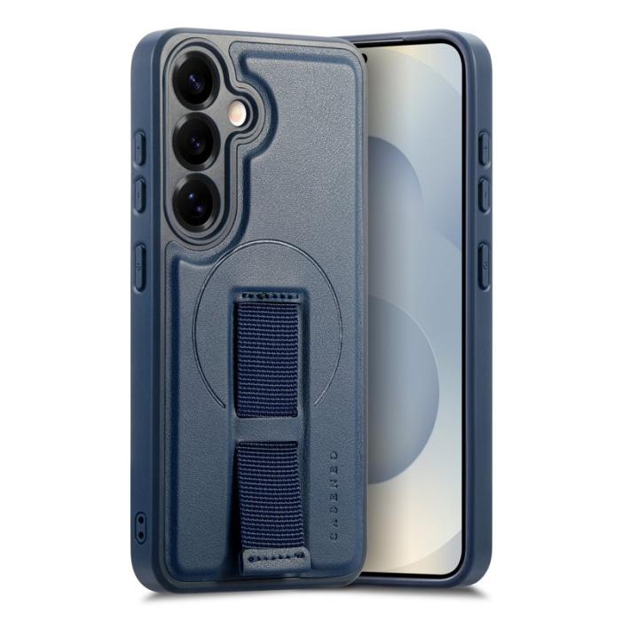 CASENEO - CASENEO Samsung Galaxy S24/S25 Fodral PU Läder - Blå