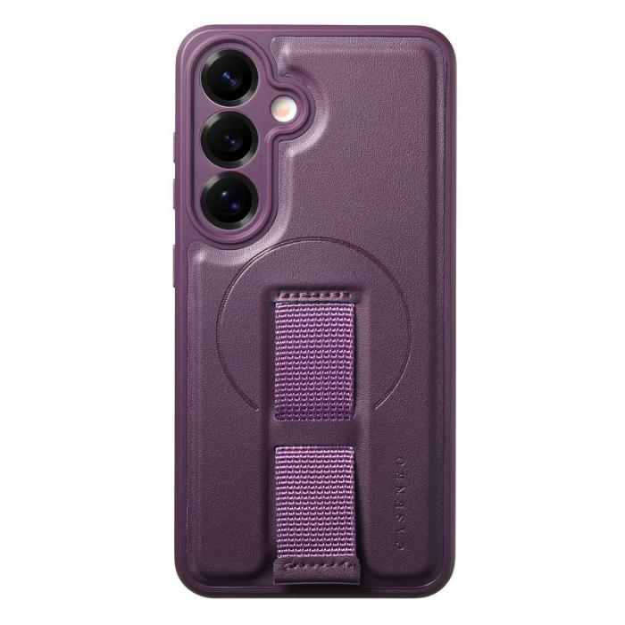 CASENEO - CASENEO Samsung Galaxy S24+/S25+ Fodral - PU Läder - Lila