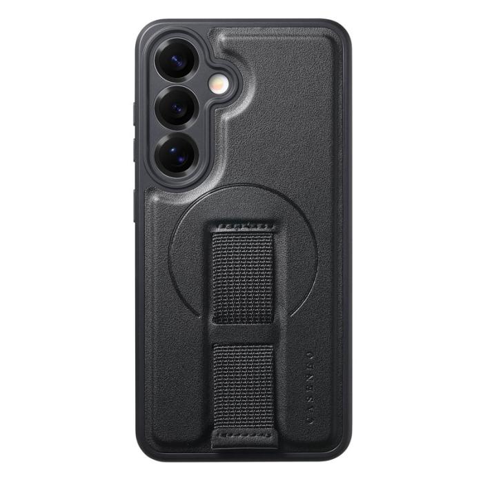 CASENEO - CASENEO Samsung Galaxy S24/S25 Fodral - PU Läder - Svart